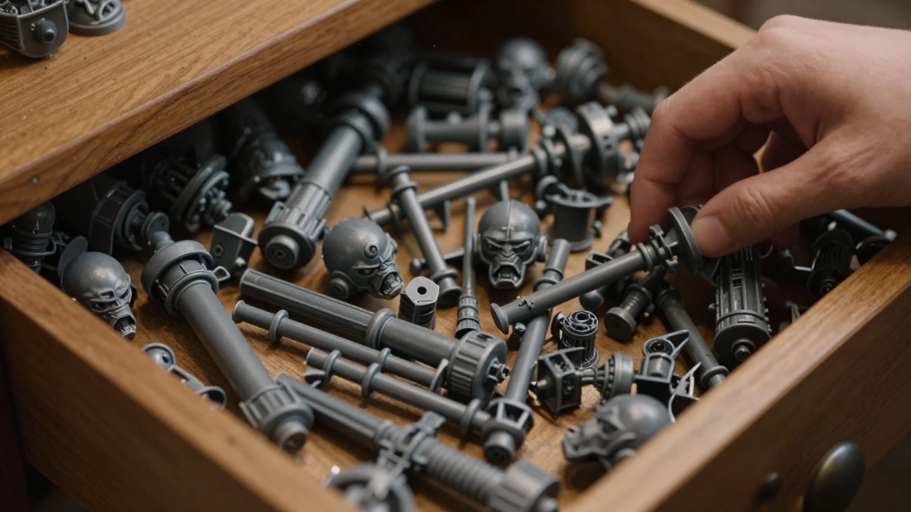 Как хранить битсы Warhammer 40K: лучшие контейнеры и системы для запчастей