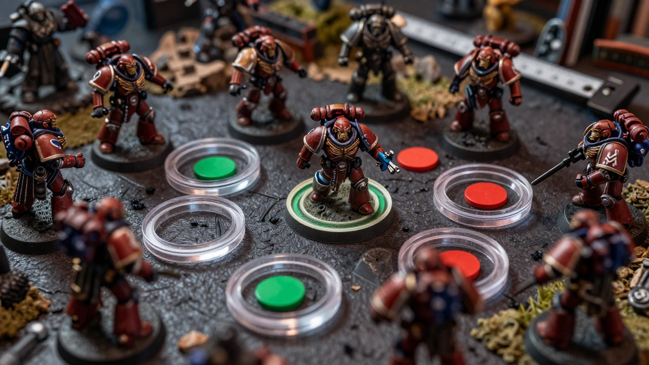 Как использовать карту эффектов и маркеры в Warhammer 40,000: настольная игра и редактор карт