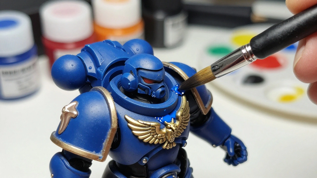 Как исправить ошибки в окраске миниатюр Warhammer 40K без перекраса: полное руководство