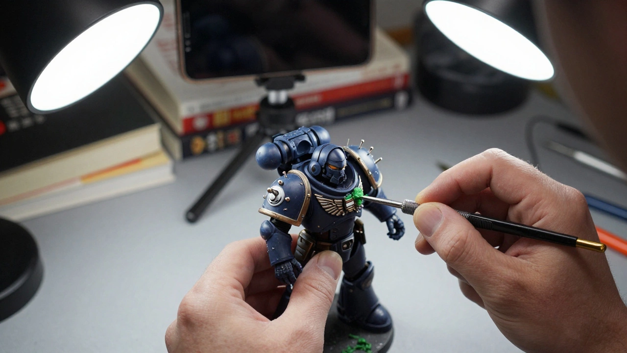 Как правильно документировать конверсии Warhammer 40K: пошаговый фотоотчет и описание этапов