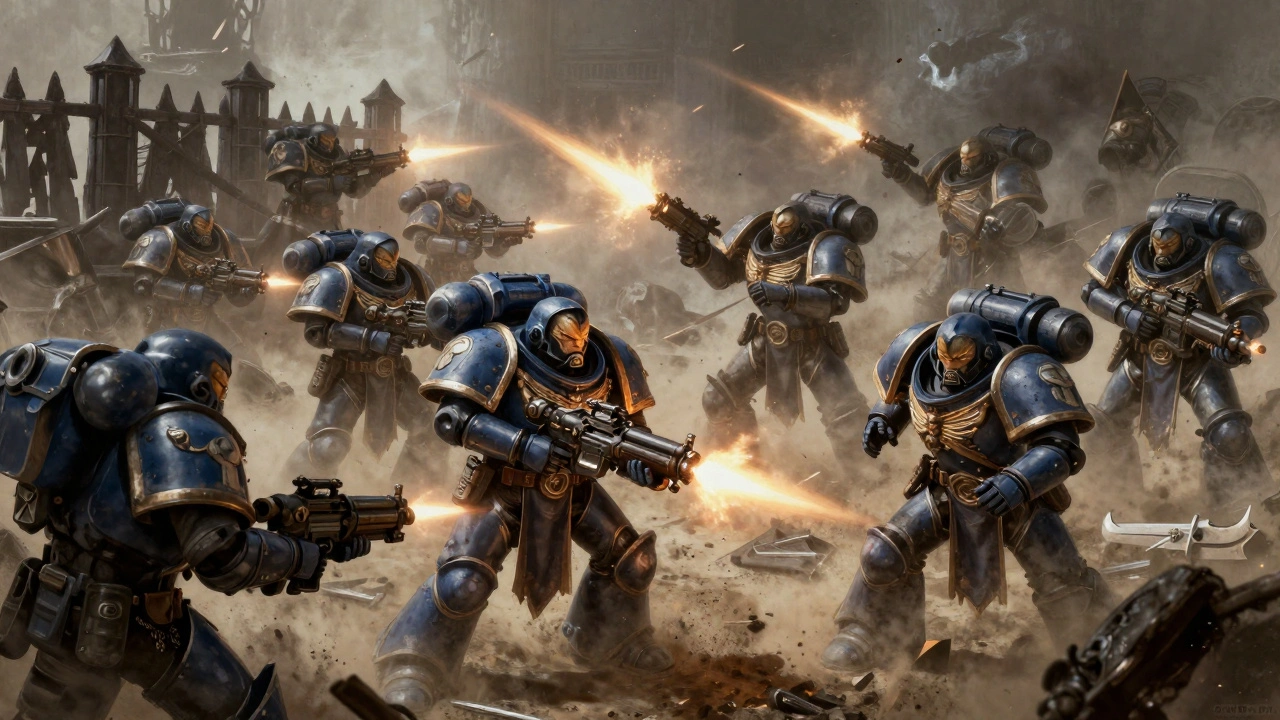 Как сбалансировать армию Warhammer 40K: идеальное сочетание дальнего и ближнего боя