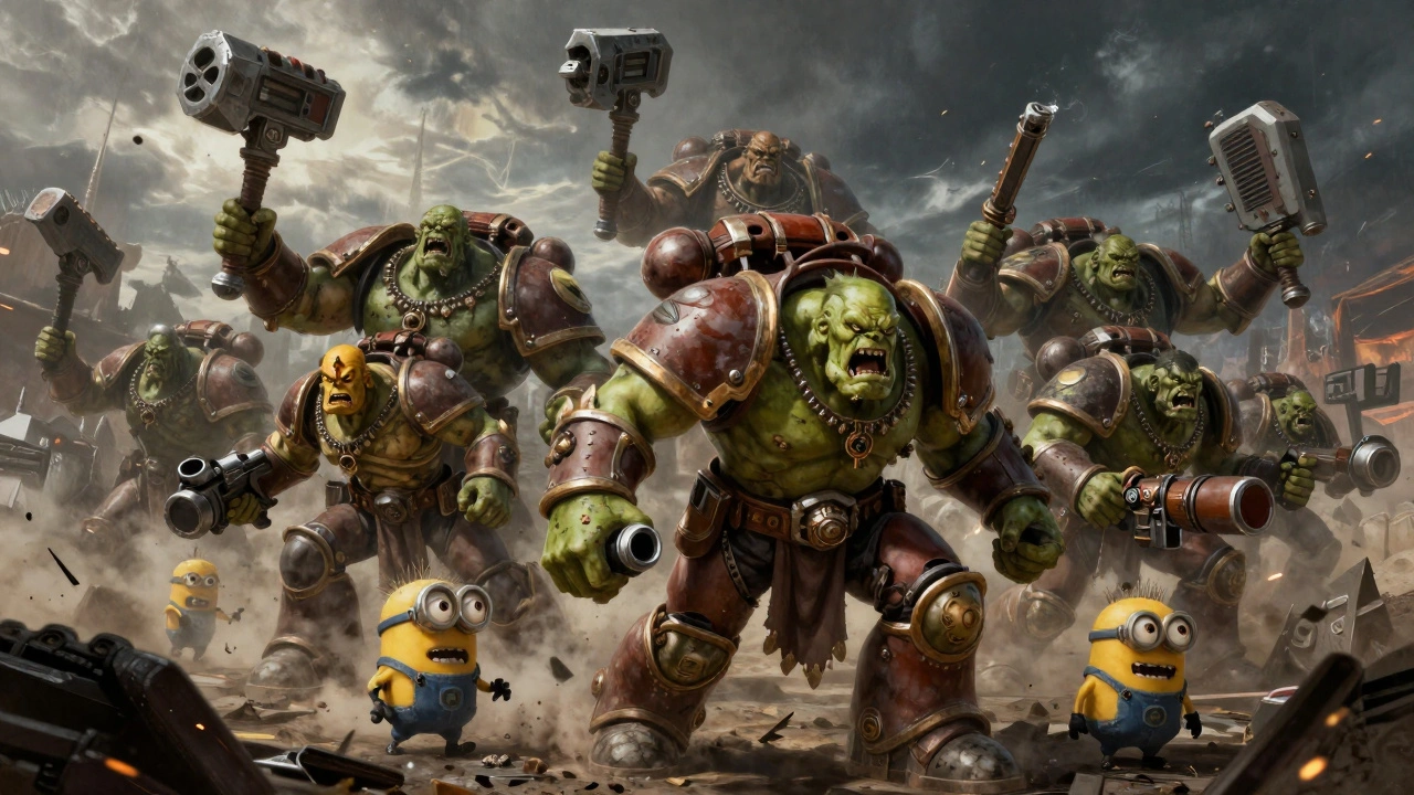 Орки Warhammer 40K: кланы, Waaagh! и философия даки-дака