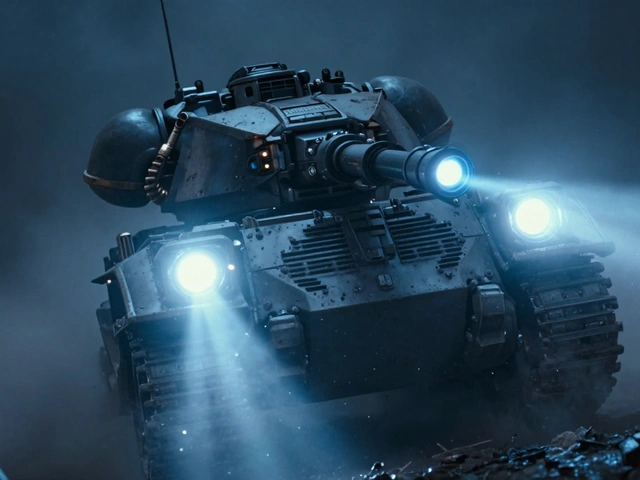 Армии Warhammer 40K с LED-подсветкой: галерея, технологии и визуальный стиль