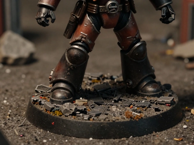 Детализация базы Warhammer 40k: как добавить историю и лор вашей армии