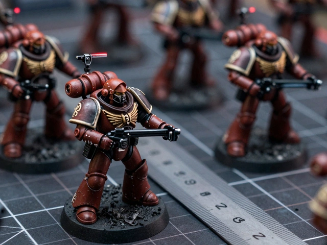 Движение и измерение дальности в Warhammer 40K: точная техника