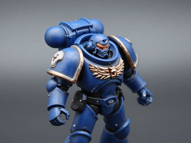 Как организовать фотозону для портфолио Warhammer 40K: свет, фон и съемка