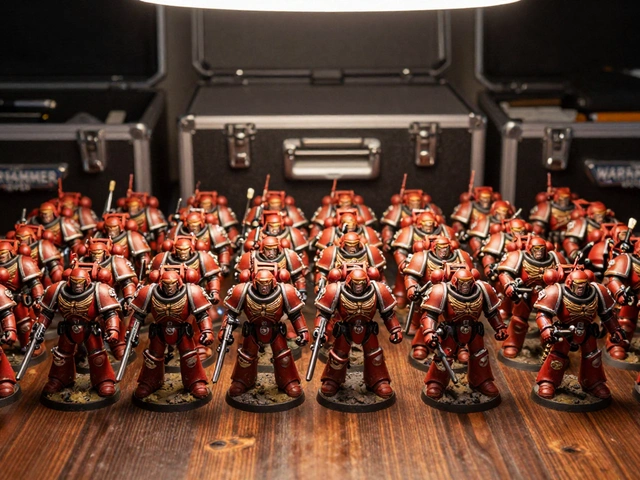 Как организовать хранение миниатюр Warhammer 40K по фракциям: магниты, поролон и системы