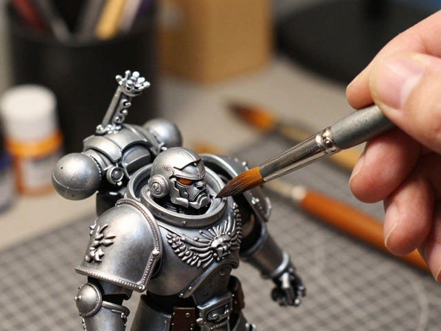 Кисти для Warhammer 40K: полный гид по выбору размера и формы ворса