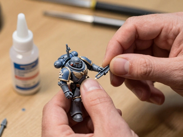 Клеи для миниатюр Warhammer 40K: пластик, смола и металл - полное руководство по выбору