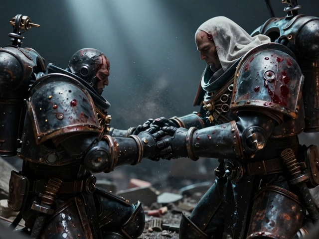 Лорные диорамы по Warhammer 40K: лучшие композиции и секреты создания
