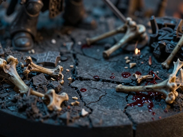 Сборник лучших диорам Warhammer 40K 2026: Тренды, техники и вдохновение