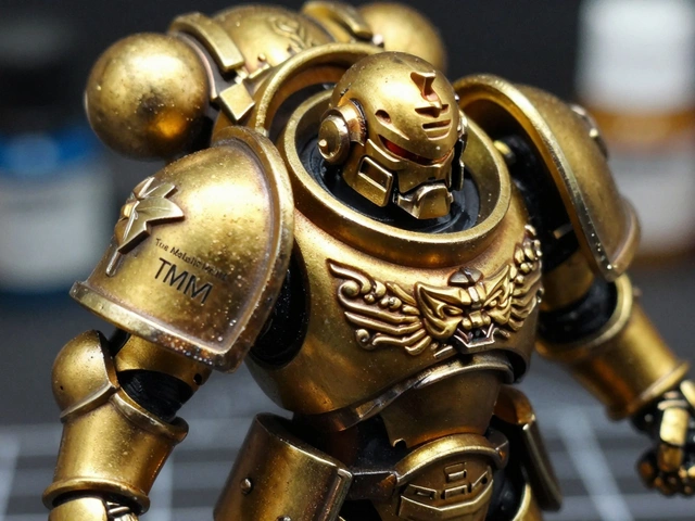True Metallic Metal (TMM) в Warhammer 40K: как добиться реалистичного блеска и глубины