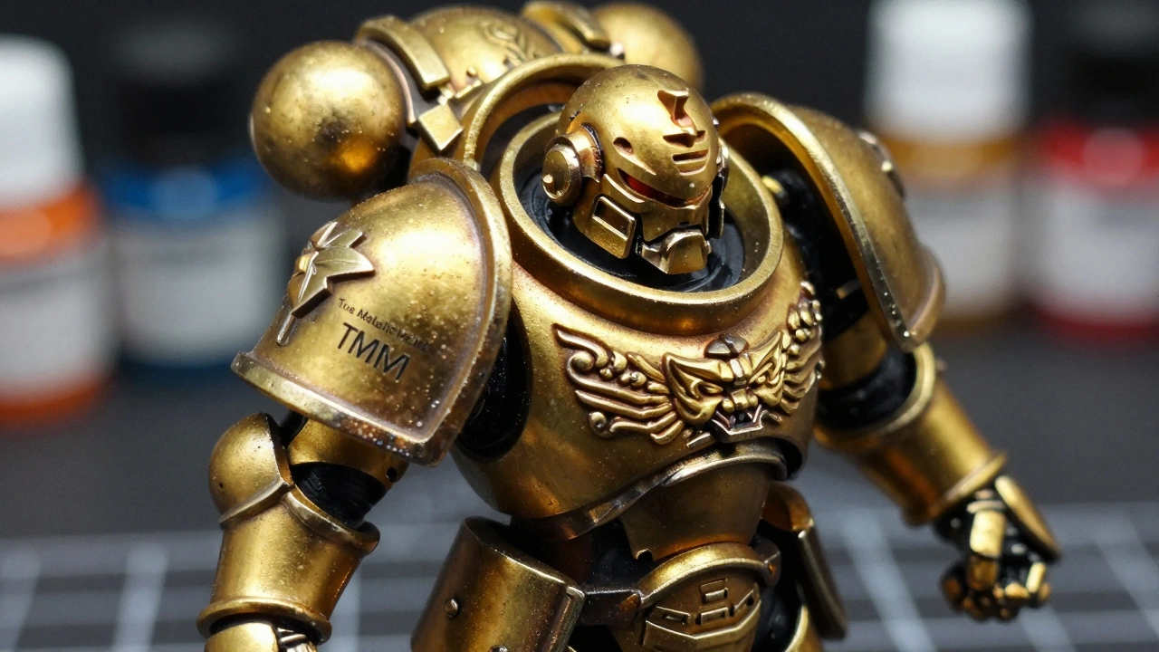 True Metallic Metal (TMM) в Warhammer 40K: как добиться реалистичного блеска и глубины