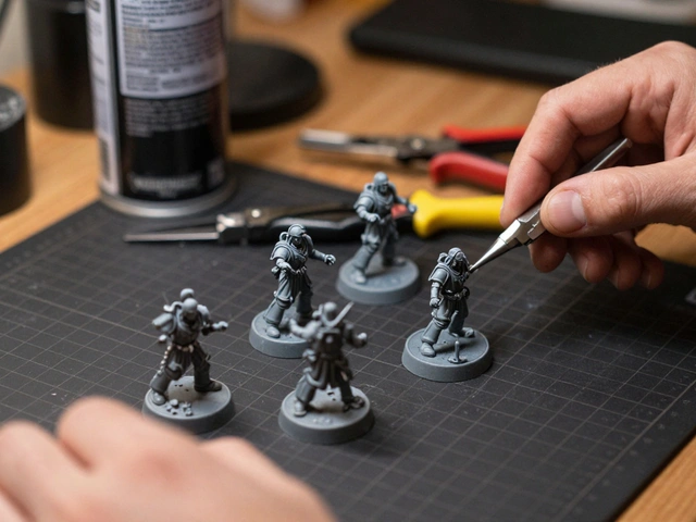Как быстро покрасить армию Warhammer 40K к выставке: пошаговый чек-лист