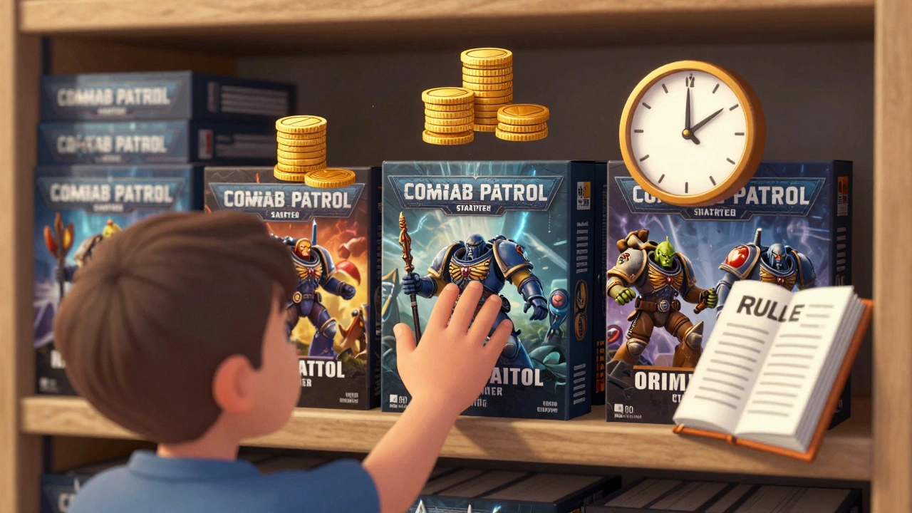 Выбор стартового набора Combat Patrol для новичка в Warhammer