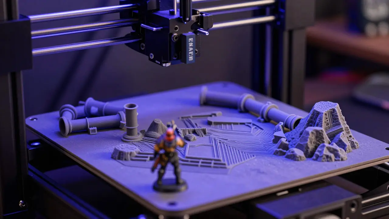 3D-печать террейна для Warhammer 40K: полное руководство по созданию сценариев