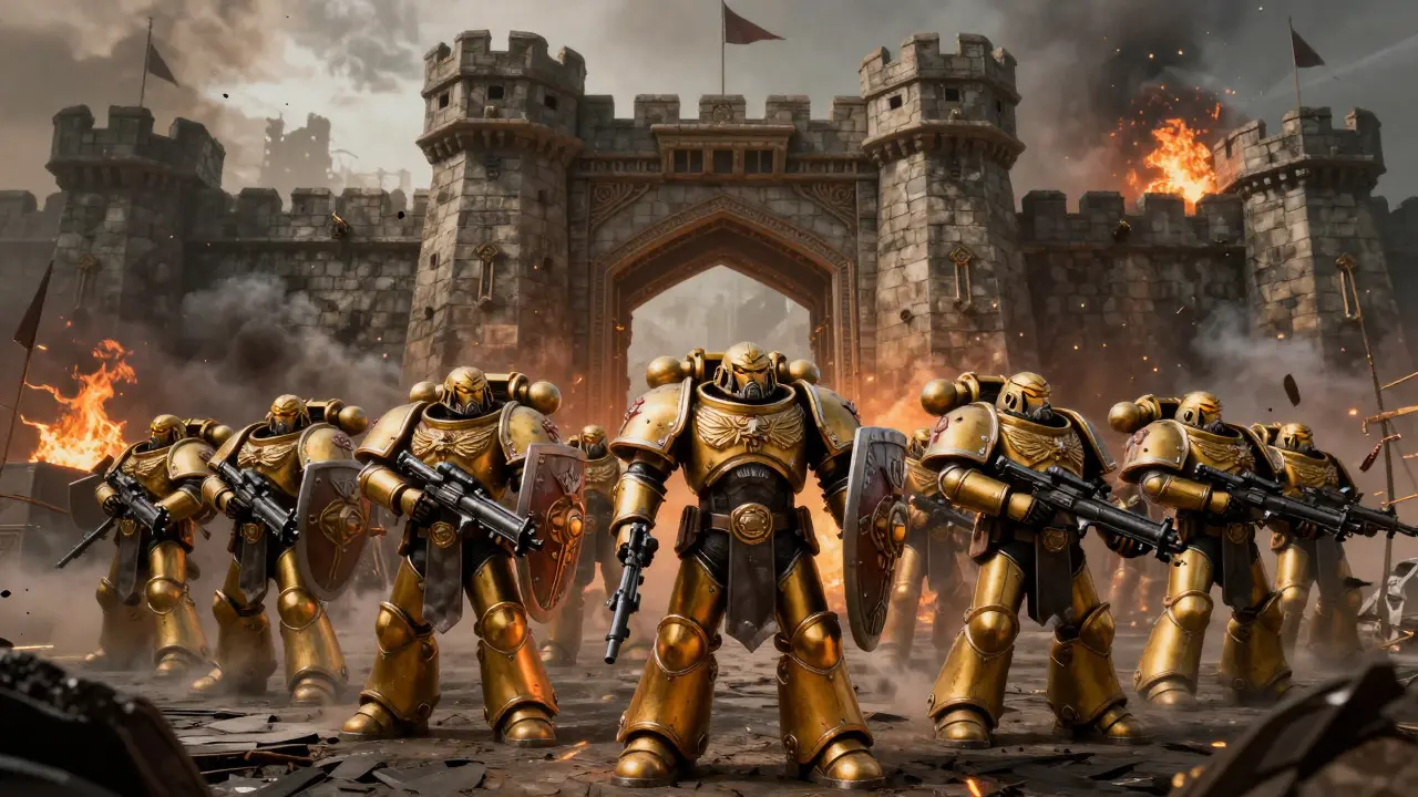Адептус Кустодес в Warhammer 40K: тактика, лор и элита Императора