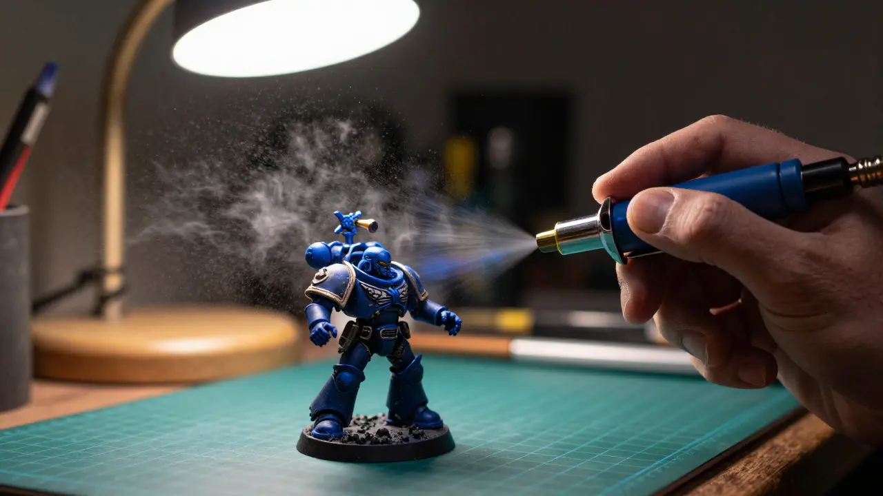 Бюджетная вытяжка для аэрографа Warhammer 40K: DIY-гид