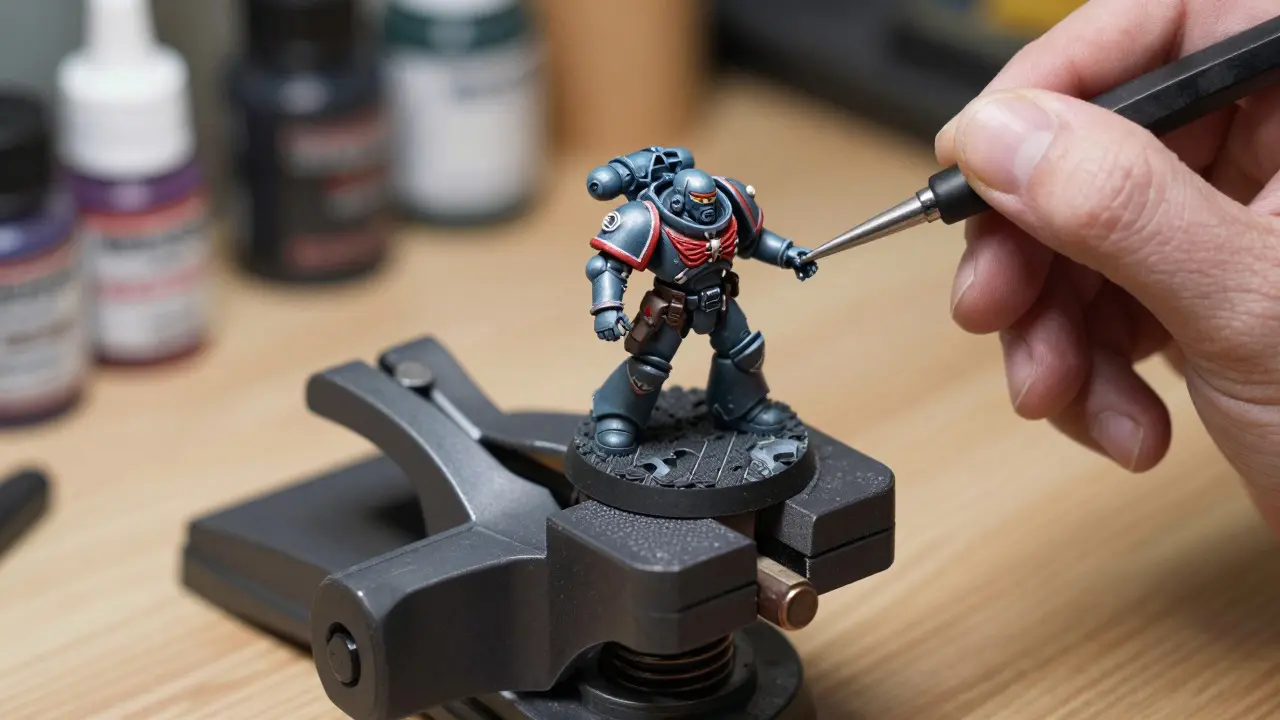 Держатели и фиксаторы для миниатюр Warhammer 40K: полный обзор