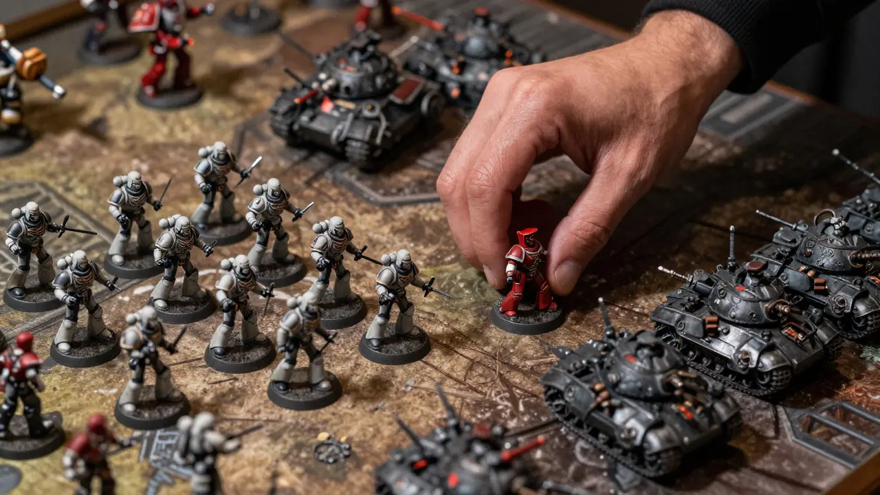 Две версии списка Warhammer 40K под разные меты: стратегия построения