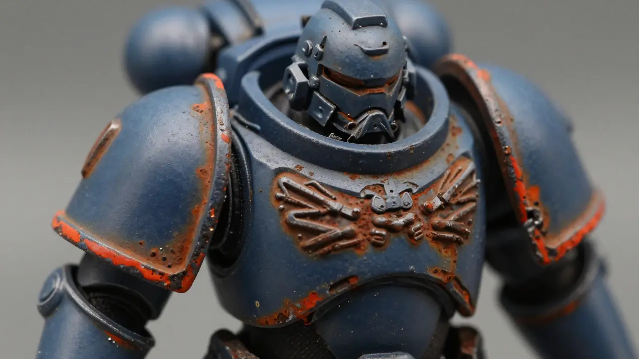 Эффект ржавчины и окисления на моделях Warhammer 40K: пошаговое руководство