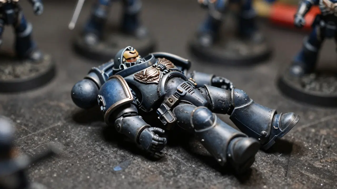 Как фиксировать краску на миниатюрах Warhammer 40K: выбор лаков и финишей