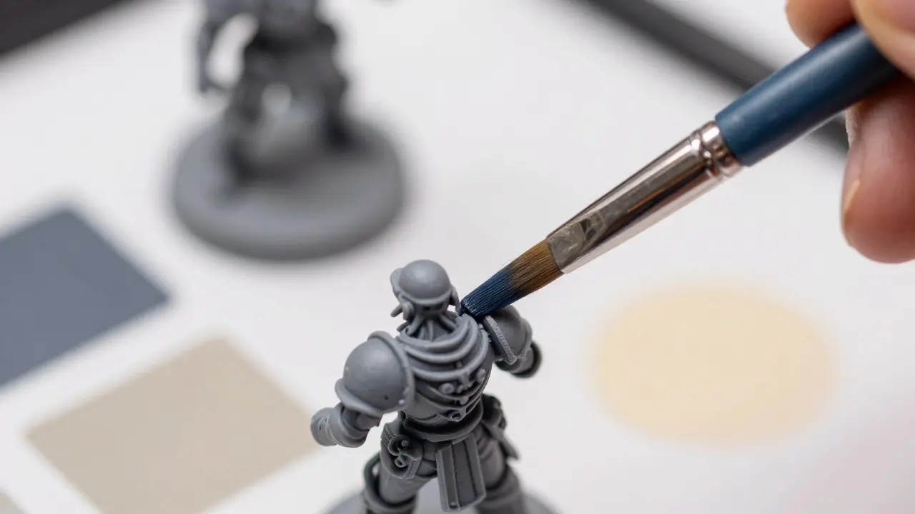 Как повторить студийную схему Warhammer 40K: пошаговый гайд
