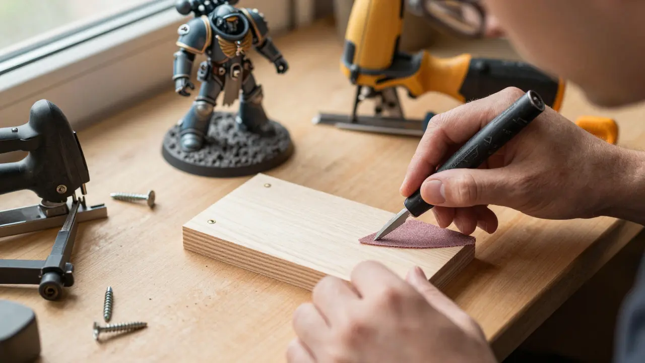 Как сделать стенд для diorama-показов Warhammer 40K: пошаговое руководство