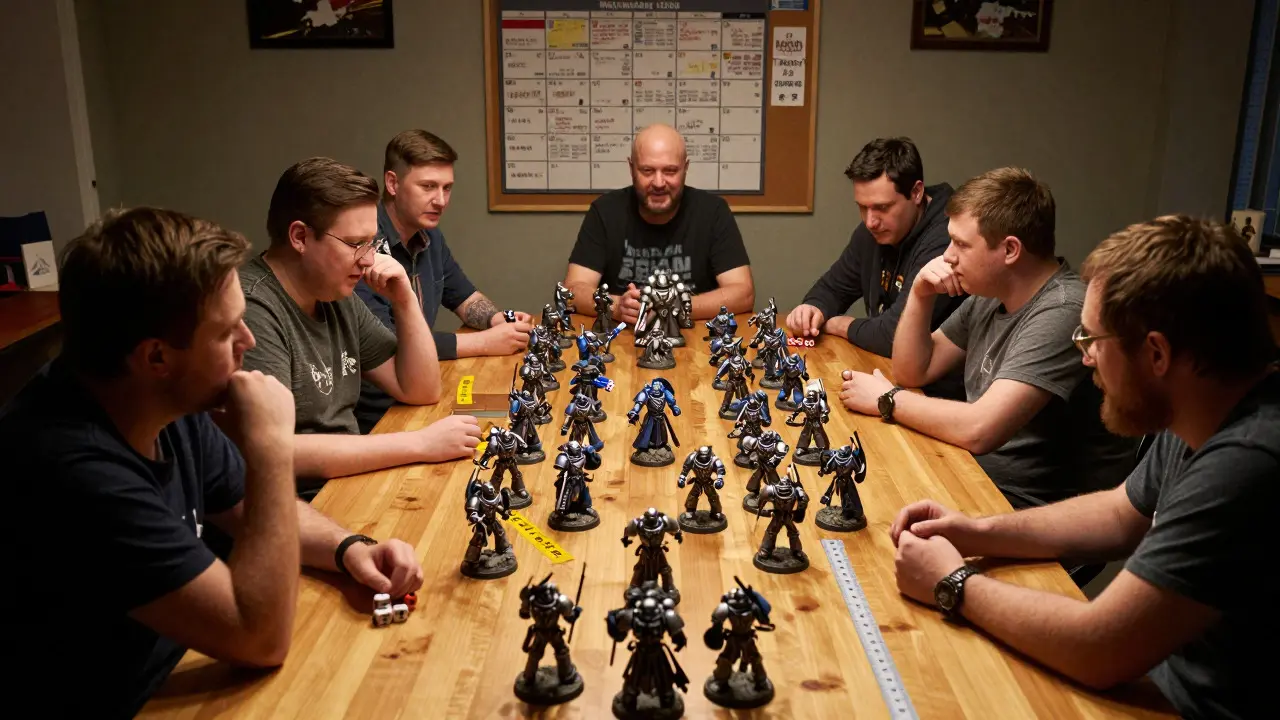 Как вести календарь событий Warhammer 40K в своём городе: пошаговое руководство