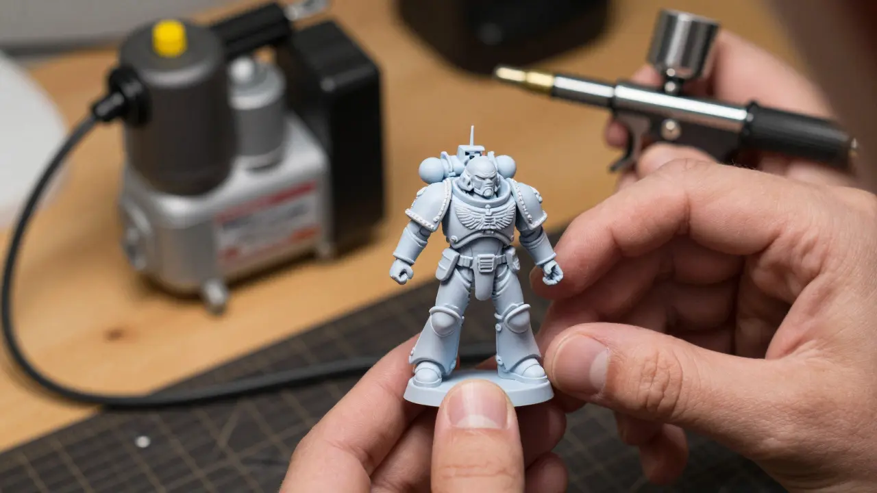 Как выбрать компрессор для аэрографа в Warhammer 40K: Гид по параметрам