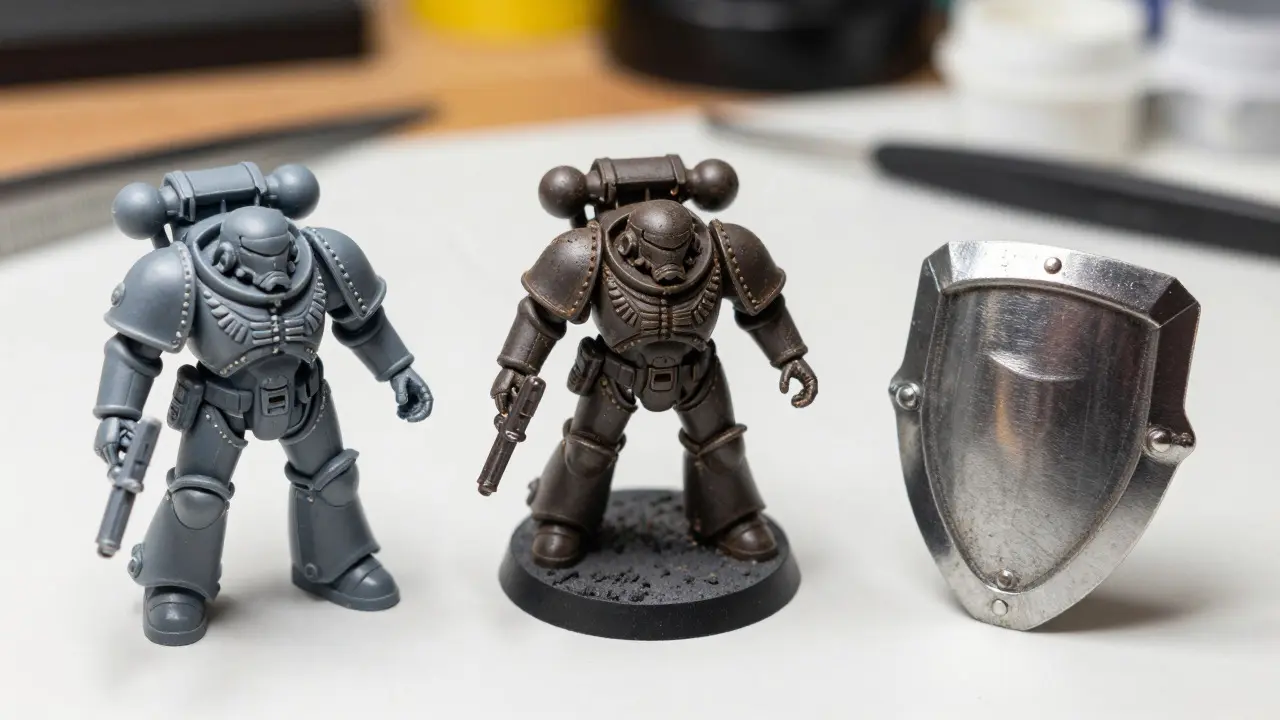 Клей для Warhammer 40K: выбор для пластика, смолы и металла