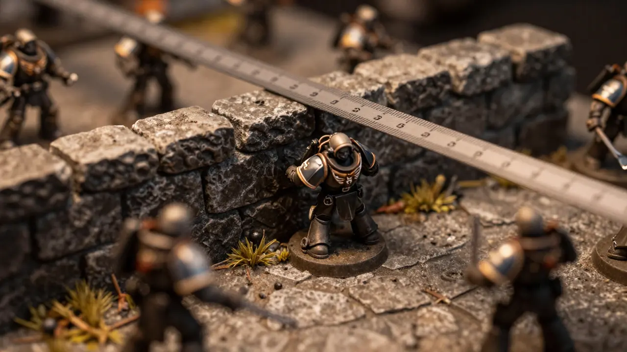 Линии видимости в Warhammer 40K: Гид по проектированию террейна