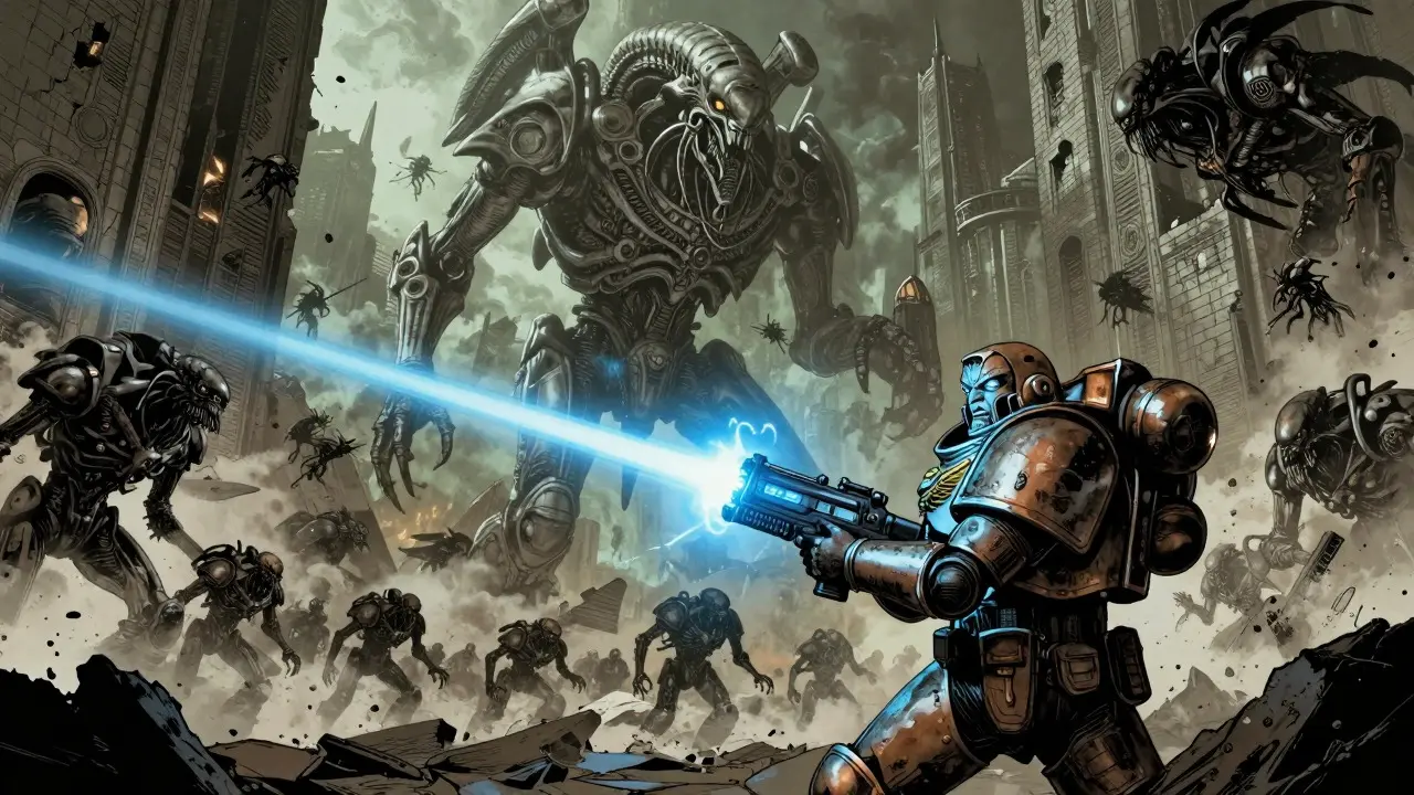 Лучшие комиксы Warhammer 40K: топ визуальных историй для фанатов