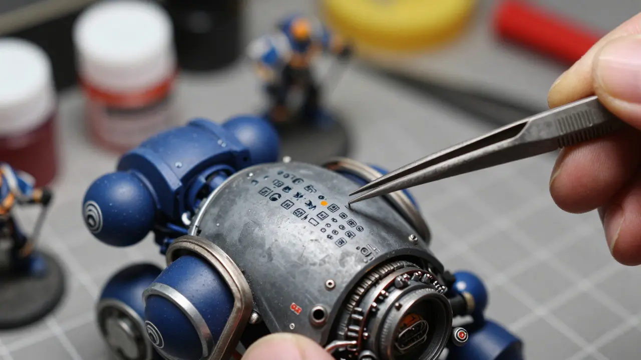 Микродекали и кастом-трансферы Warhammer 40K: Гид по применению