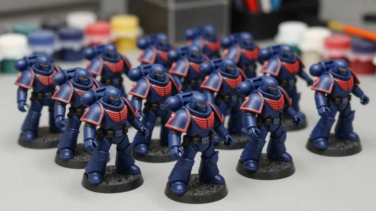 Минималистичные схемы окраски Warhammer 40K: быстро и эффектно