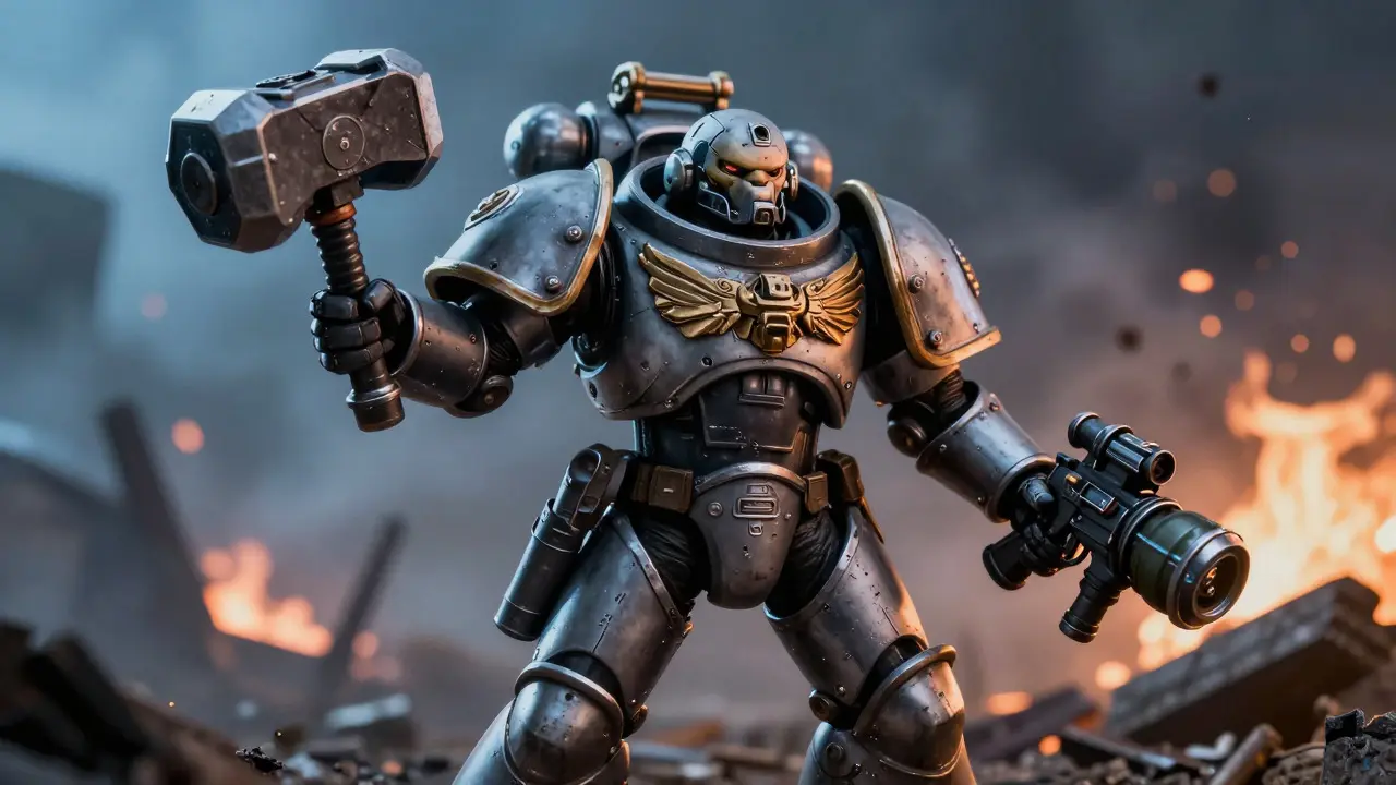 Переносимое оружие и варгир в Warhammer 40K: правила и тактика