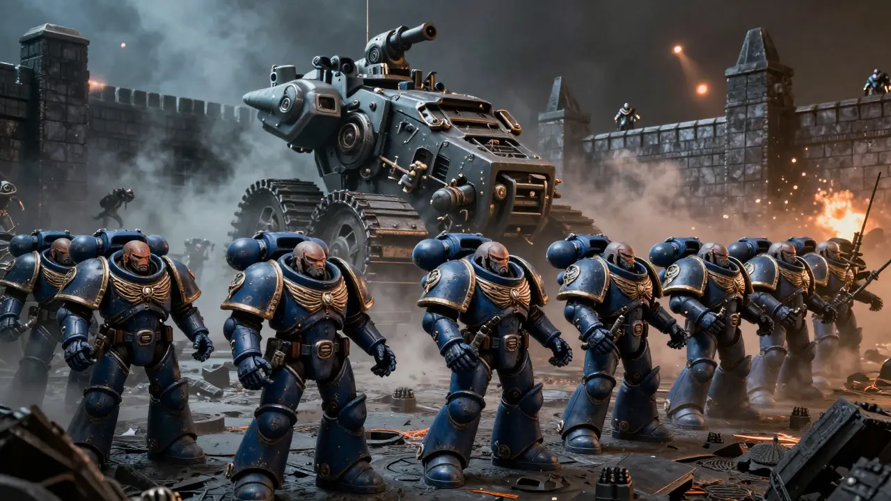Роли юнитов в Warhammer 40K: Танки, Дамагеры и Поддержка для победы