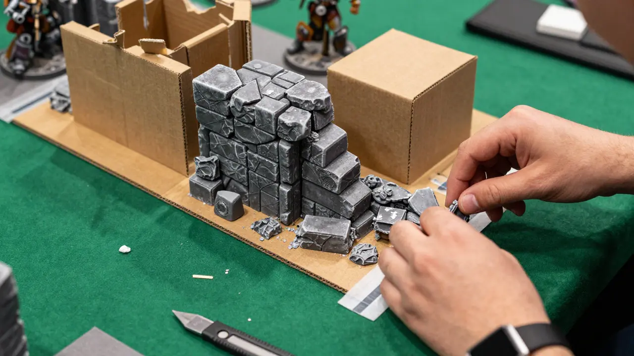 Террейн для турниров Warhammer 40K: стандарты и требования
