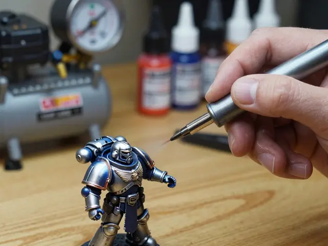 Аэрограф в Warhammer 40K: профессиональные результаты и секреты