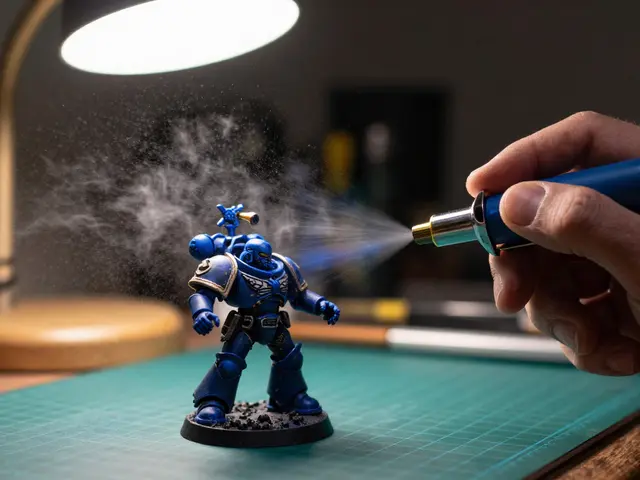 Бюджетная вытяжка для аэрографа Warhammer 40K: DIY-гид