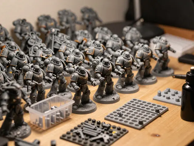 Быстрая окраска армии Warhammer 40K к турниру: план на неделю