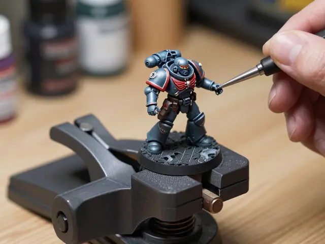 Держатели и фиксаторы для миниатюр Warhammer 40K: полный обзор