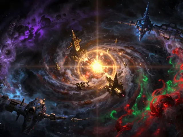 География галактики Warhammer 40K: сегменты, варп-штормы и тени