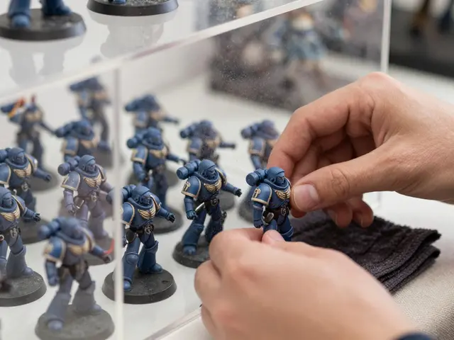 Как чистить витрины и кейсы Warhammer 40K без разводов: пошаговое руководство