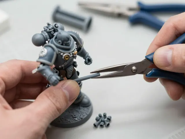 Как правильно удалять литники и швы на миниатюрах Warhammer 40K: пошаговый гайд