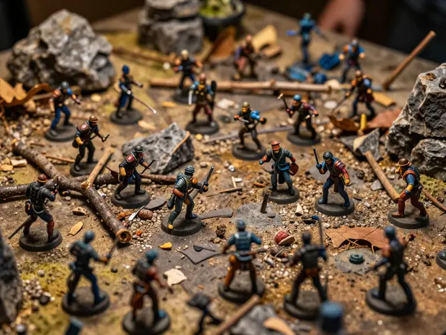 Как сделать террейн Warhammer 40K, удобный для хранения: пошаговое руководство