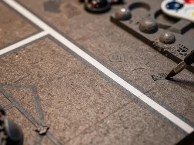 Как выбрать линии разметки и маркеры для террейна Warhammer 40K: полный гайд