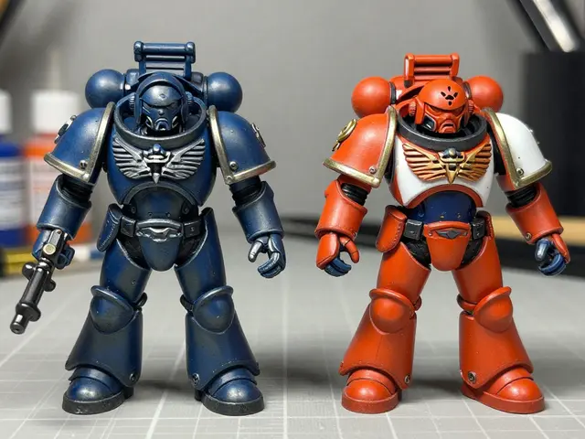 Контрастные цвета против классических: что выбрать для Warhammer 40K