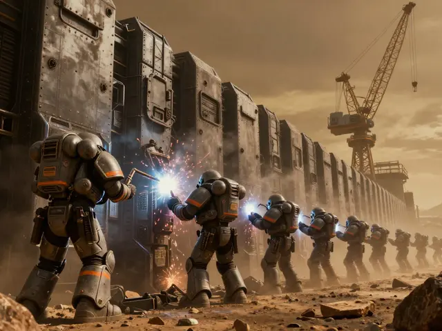Лига Вотан в Warhammer 40K: структура каменных кланов и древних ядер