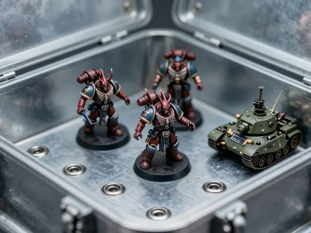 Магнитные подставки Warhammer 40K: настройка и металлические ящики